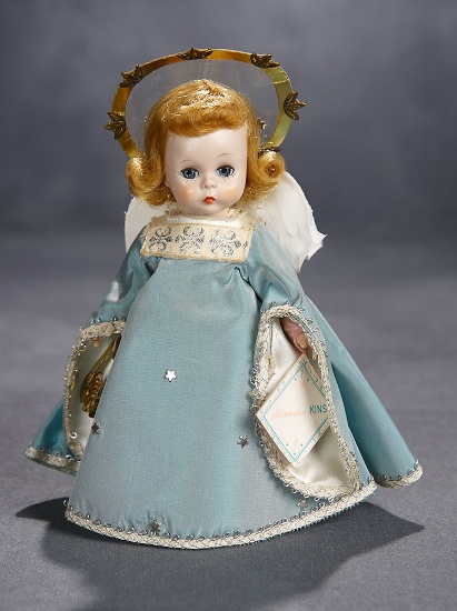 Alexander-Kins as "Guardian Angel" with Harp and Halo in Original Gold Box, 1954 600/1200