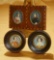 Early-1800s Miniature Portrait Paintings Including Napoleon and Josephine 600/900