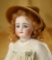 Petite German Bisque Child, Rare Model 905, by Simon and Halbig 1100/1500