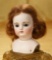 French Bisque Bebe Head by Gaultier, Early Block Letter Model 2200/2600