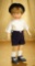 American Cloth Character Doll 
