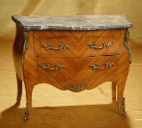 French Maitrise Model of Marble-Top Chest of Drawers 400/600