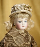 French Bisque Poupee by Jumeau with Delicate Complexion 1800/2600