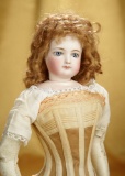 French Bisque Poupee with Lovely Delicate Complexion 2200/2700