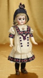 German Bisque Child Doll, Model 212, by Bahr and Proschild in Factory-Original Costume 800/1100