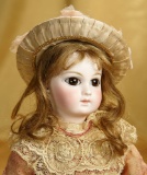 Gorgeous Early French Bisque Bebe by Emile Jumeau with Signed Jumeau Shoes 4500/6500