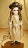 French Brown-Eyed Bisque Bebe Jumeau with Signed Jumeau Shoes 2800/3200