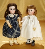 Two French Bisque Bleuette-Genre Bebes 600/900
