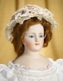 Rare German Bisque Doll with Closed Mouth by Simon and Halbig  2000/3000