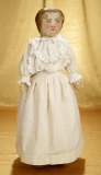 American Oil-Painted Cloth Doll with Ringlet Curls 800/1200