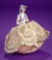 German Porcelain Half-Doll on Candy Container Egg 200/400