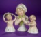 Two German Porcelain Half-Dolls by Goebel from the Kleine Rokoko Series 200/300