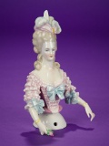 German Porcelain Half-Doll Portraying Marie Antoinette 300/400