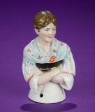 Porcelain Half-Doll 