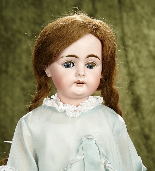 26" German bisque child, rare model 379 by Bahr and Proschild. $400/600