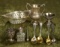 Lot of various miniature sterling silver objects $400/500