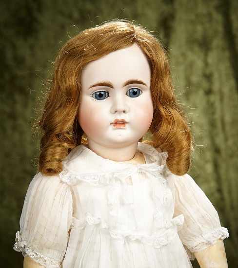23" German bisque closed mouth doll, model 247, by Bahr and Proschild. $800/1100