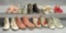 Nine Pairs of Antique Doll Shoes 200/400