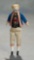 Early German Bisque Dollhouse Man with Original Theatrical Costume 300/500