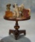 Mid-19th Century Doll's Table with Accessories and Candy Container Dog 700/1000