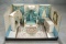 Petite French Miniature Folding Room with Original Furnishings 800/1000