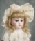 Rare German Bisque Closed Mouth Doll, Model 938, by Alt, Beck and Gottschalk 1200/1600