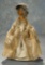 French Poured Wax Fashion Lady in Original Couture Costume of Louis XV Style, 1751 600/800