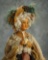 French Poured Wax Fashion Lady in Original Couture Costume of Louis XVI Style, 1781 500/700