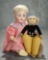 German Bisque Character, 128, by Kammer and Reinhardt with Toy Monkey 600/900