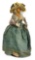 French Poured Wax Fashion Lady in Original Couture Costume of Louis XVI Style, 1777 400/500