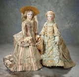 French Bisque Smiling Poupee by Leon Casimir Bru with Original Body and Bisque Hands 2500/3500