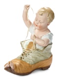 Grand German Bisque Figure 