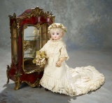 Petite French Bisque Bebe Steiner, Series C, in Very Fine Antique Gown 1500/2100