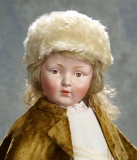 German Painted Eye Bisque Art Character, Model 181, by Kestner in Large Size 3500/4500