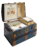 Petite French Doll's Trunk in Unusual Color for Au Nain Bleu 400/500