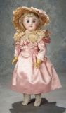 Lovely French Bisque Bebe in Original Couturier Costume Attributed to Joanny 3200/3800