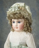 Gorgeous French Bisque Bebe, EJA, by Emile Jumeau with Signed Jumeau Shoes 18,000/23,000