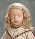 American Carved Wooden Character Doll, Model 310, by Schoenhut 700/900