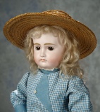 German Bisque Closed Mouth Child Doll by Kestner 1100/1400