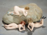Three German All-Bisque Bathing Beauties in Variation of Poses 700/900
