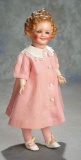 German Portrait Doll of Shirley Temple with Sculpted Curly Hair 300/500