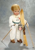 German Composition Character Doll 