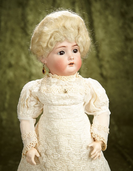 18" German bisque doll, model 403, by Kammer and Reinhardt. $400/600