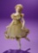 German Porcelain Ballerina Posed En Pointe by Dressel & Kister with Rare Jointed Arms 400/600