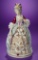 German Porcelain Figurine of 18th-Century Lady, Plumed Coronet by Aelteste Volkstedter 400/600