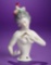 German Porcelain Lady with Plumes and Jewelry 100/200