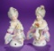 Two German Porcelain Half-Dolls 