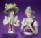 Two German Porcelain Half-Dolls including 