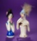 Two Petite German Porcelain Half-Dolls 100/200