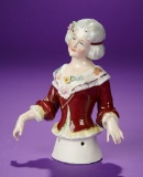 German Porcelain Half-Doll 